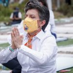 Claudia López en Meditación ancestral
