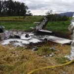 Avioneta cayó cerca de la Autopista Norte en Bogotá