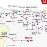 Recorrido de la Vuelta a españa