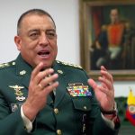 General Luis Fernando Navarro,comandante de las fuerzas Armadas