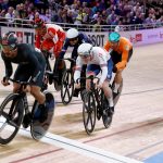 Campeonato Mundial de Ciclismo en Pista de la UCI 2020. Semifinales del Keirin masculino en Berlín, Alemania. 27 de febrero de 2020.REUTERS/Kacper Pempel/File Photo