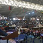 Foto: Javier Casella - SIG
El Presidente Santos participó este miércoles en el acto de entrega de 13.000 tabletas digitales del programa Computadores para Educar en Soacha, Cundinamarca. Los estudiantes de esta localidad quedaron en igualdad de condiciones para aprender que los de cualquier gran ciudad del mundo, por medio de Internet, sostuvo el Jefe de Estado.