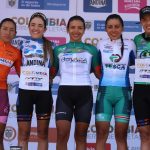 Podium Vuelta a Colombia Femenina Mindeporte 2020