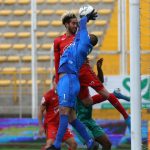 La Equidad y Patriotas Boyacá en partido por la fecha 19 de la Liga BetPlay DIMAYOR I 2020 jugado en el estadio Estadio Metropolitano de Techo Foto VizzorImage/ Daniel Garzon / Contribuidor