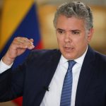 El presidente de Colombia, Iván Duque, habla durante una entrevista con Reuters en Bogotá REUTERS/Luisa González