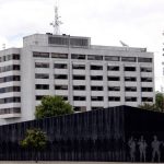 Sede de la Policia en la Calle 26 de Bogotá