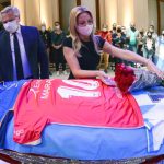 Alberto Fernández y la primera dama Crédito: Presidencia de Argentina