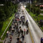 Ciclovía en Bogotá