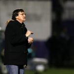 Julio Falcioni cuando era DT de Universidad Católica de Chile. REUTERS/Andres Stapff