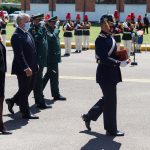 Misa y Honores al Ministro de defensa Carlos Holmes Trujillo