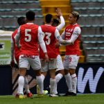 Independiente Santa Fe y Atlético Bucaramanga, en partido de la fecha 6 por la Liga BetPlay DIMAYOR I 2021, en el estadio Nemesio Camacho El Campin de Bogotá. Foto VizzorImage / Luis Ramirez / Staff.