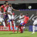 Deportivo Pasto y Deportes Tolima en partido por la fecha 6 como parte de la Liga BetPlay DIMAYOR I 2021 jugado en el estadio Departamental La Libertad de Pasto Foto : VizzorImage / Leonardo Castro / Cont