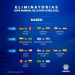 CONMEBOL confirmó horarios de la jornada 5 y 6 de las eliminatorias