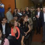 Foto: Juan Pablo Bello - SIG
Llegada del Presidente Juan Manuel Santos y del Alcalde de Bogotá, Gustavo Petro, al Foro ‘El Metro en Bogotá: ¿Ilusión o Realidad’, organizado por la Fundación Buen Gobierno y que se realiza en la capital del país.