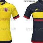 Según el portal, esta sería la indumentaria de la Selección Colombia. Foto: www.footyheadlines.com