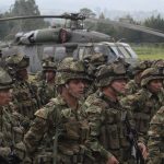 Tropas del Ejército de Colombia acantonadas en una  base militar de Popayán, en el departamento del Cauca, EUTERS/Jaime Saldarriaga