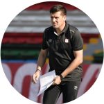 Juan Cruz Real técnico del América . Foto VizzorImage. Gabriel Aponte . Staff