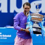 Rafael Nadal ganó el ATP Barcelona Open Banc Sabadell en el Real Club de Tenis Barcelona el 25 de abril de 2021 en Barcelona, España. PEDRO SALADO / Europa Press