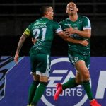Equidad le ganó 2-1 a Aragua y sumó su primera victoria en el Grupo H de la CONMEBOL Sudamericana. @Sudamericana