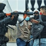 Comunidades indígenas y sectores sociales marchan en Popayán en apoyo al Paro Nacional