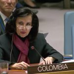 Ministra de Exteriores de Colombia, Claudia Blum