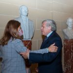 Vice presidenta Marta Lucía Ramírez, se reunió este lunes en Washington con el secretario general de la OEA, Luis Almagro