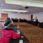 La Presidenta de la CIDH, Antonia Urrejola , recibió al Comité Nacional del Paro que entrego información en el contexto de las protestas sociales.