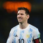 Lionel Messi de Argentina durante el partido  en el Estadio Metropolitano, Barranquilla, Colombia, el 8 de junio de 2021.
REUTERS/Luisa Gonzalez