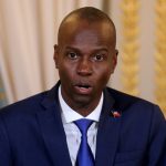 Presidente de Haití, Jovenel Moise, hablando durante una conferencia de prensa en el Palacio del Elíseo en Paris. REUTERS/Ludovic Marin/Pool/Archivo