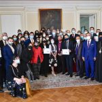 El Presidente Iván Duque invitó a los jóvenes de las organizaciones religiosas a participar activamente en la elección de los Consejos Municipales de la Juventud. Foto: Juan Pablo Bello– PRESIDENCIA