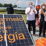 El Presidente Iván Duque sancionó este sábado la Ley de Transición Energética y descubrió uno de los paneles de la Granja Solar Celsia El Carmelo, situada en el municipio vallecaucano de Candelaria.