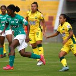 Atlético Bucaramanga y Deportivo Cali partido de la Fase de Grupos de la fecha 1 por la Liga Femenina BetPlay DIMAYOR 2021 jugado en el estadio Alfonso López de la ciudad de Bucaramanga.Foto: VizzorImage / Jaime Moreno / Cont.
