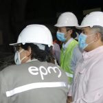 El presidente Iván Duque recorrió el proyecto hidroeléctrico.