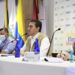 En su visita al departamento del Tolima, el Registrador Nacional del Estado Civil, Alexander Vega Rocha