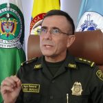 El director de la Policía Nacional de Colombia, general Jorge Luis Vargas, habla durante una entrevista con Reuters en Bogotá,  REUTERS/Javier Andrés Rojas
