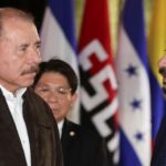 Embajador en Nicaragua, Alfredo Rangel con en presidente Daniel Ortega