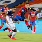 Independiente Medellín y Atlético Junior en partido por la fecha 3 como parte de la Liga BetPlay DIMAYOR II 2021 jugado en el estadio Atanasio Girardot  de la ciudad de Medellín. Foto: VizzorImage / Donaldo Zuluaga / Contribuidor