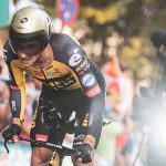 El ciclista esloveno Primoz Roglic (Team Jumbo-Visma) se impuso este sábado en la primera etapa de la Vuelta a España 2021 Fotos Unipublic / Photogomez Sport