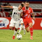 América de Cali y Patriotas Boyacá F. C., durante partido de la fecha 6 por la Liga BetPlay DIMAYOR II 2021 jugado en el estadio Pascual Guerrero de la ciudad de Cali.foto: VizzorImage / Luis Ramírez / Staff