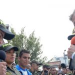 El Jefe de Estado durante el lanzamiento del Plan Navidad 2014 cumplido este lunes en Bogotá