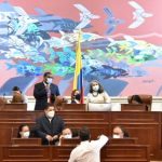 Plenaria  de la Cámara en votación de censura a la ExMintic Karen Abuchaide