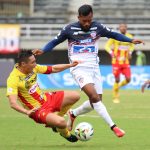 Deportivo Pereira y Atlético Junior en partido por la fecha 9 como parte de la Liga BetPlay DIMAYOR II 2021 jugado en el estadio Hernán Ramírez Villegas de la ciudad de Pereira. Foto: VizzorImage / Pablo Bohórquez / Contribuidor