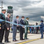 Con la llegada de dos aviones Hércules C-130 se ratifica el compromiso de Estados Unidos con Colombia. Se fortalecen operaciones de ayuda humanitaria, transporte de tropa, seguridad nacional y capacidades para controlar incendios. Foto Mindefensa