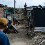 Colombia tiene una de las poblaciones más grandes de desplazados internos en el mundo como consecuencia de los continuos conflictos. Actualmente hay 450 familias ubicadas en este sector con insuficiencia para atender las necesidades de las familias desplazadas que sufren de desnutrición. Foto Lina Gasca M - AA