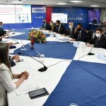 “Estamos promoviendo una Colombia más segura, más sostenible y más próspera, ahora y en el futuro”, dijo el Embajador Goldberg. Foto Oficina de prensa  de la Embajada Americana en Colombia