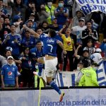 Millonarios F. C. y Águilas Doradas Rionegro durante partido de la fecha 12 por la Liga BetPlay DIMAYOR II 2021 jugado en el estadio Nemesio Camacho El Campin de la ciudad de Bogotá. Foto: VizzorImage / Luis Ramirez / Staff.