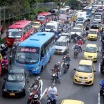 Trancones en Bogotá