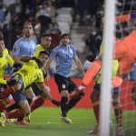 David Ospina salva a Colombia con excelentes jugadas frente a Uruguay .pool Agencias. Foto: Dante Fernández / FocoUy