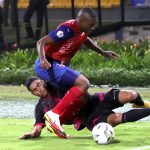 Deportivo Independiente Medellín y el Envigado en partido por la fecha 13 como parte de la Liga BetPlay DIMAYOR II 2021 jugado en el estadio Atanasio Girardot  de la ciudad de Medellín. Foto: VizzorImage / Andrés Álvarez / Contribuidor