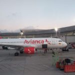 Avion de AVIANCA